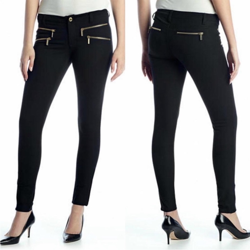 Michael Kors Skinny Zipper Pants